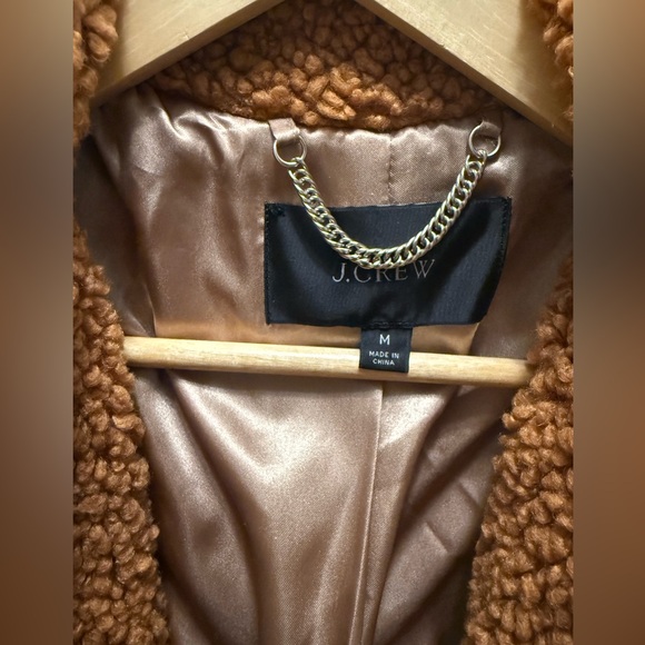 J.Crew Teddy Sherpa Coat - Picture 5 of 5